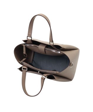 LA BAGAGERIE シンプルミニトート グレー