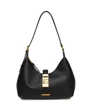 STEVE MADDEN BOVIE メタルアクセントショルダーバッグ ブラック