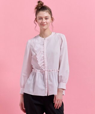 TOCCA 【chayさん着用】ROSY RIPPLE ブラウス ピンク系