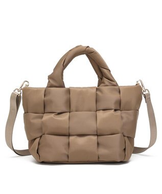 style code 【マルチウェイ仕様】　２WAY　パデット 舟形トート ショルダーバッグ グレージュ