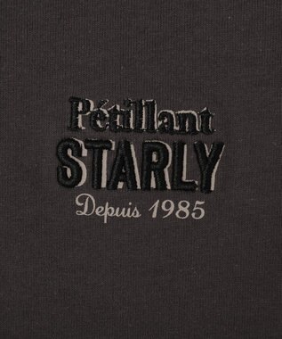 AMERICAN HOLIC STARLY 刺繍ロゴTシャツ Charcoal Gray