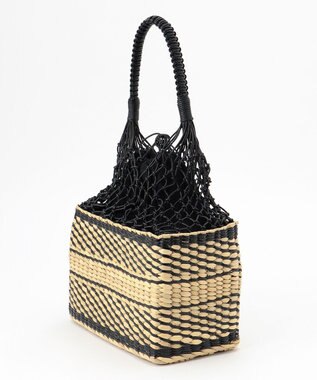 自由区 MAISON N.H PARIS ネットカゴバッグ ブラック系