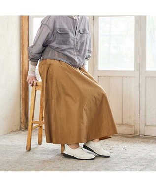 ing <ing>【サスティナブル】レースアップスリッポン アイボリー