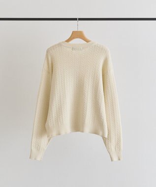 AMERICAN HOLIC 【BEVERLY HILLS POLO CLUB】ニットカーディガン Ivory