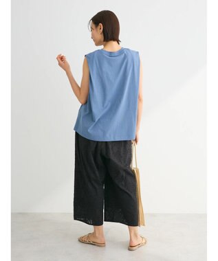 Green Parks ・ＳＵＧＡＲＳＰＯＯＮ【ＣＯＯＬ】タックノースリーブＴＥＥ Blue