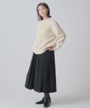 muuc ジャパンウールセーター ホワイト