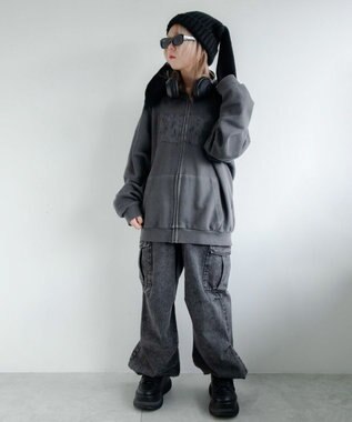 WEGO ウサミミニットキャップ ブラック