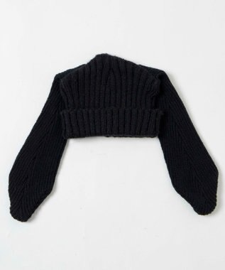 WEGO ウサミミニットキャップ ブラック