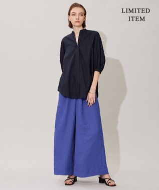 ICB 【WEB限定】 Slub タックパンツ ブルー系