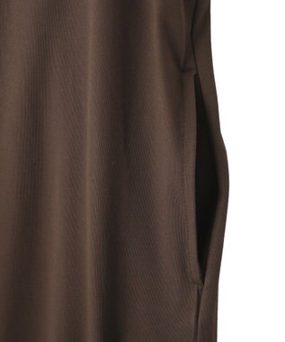 YECCA VECCA 【2点SET】シアーシャツ×Aラインキャミワンピース Terracotta