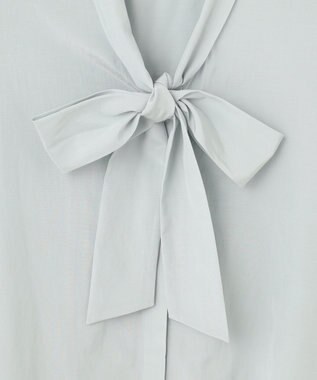 自由区 L 【洗える】TACブライトローン ブラウス 黄緑系