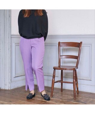 MODE ET JACOMO <MODE ET JACOMO>ラインストーンオペラシューズ ブラックミックス