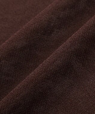 earth music&ecology シアーポロプルオーバー Brown