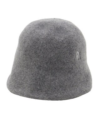 MOONBAT FURLA(フルラ) バスク つば裏ラインクロッシェハット 日本製 グレー