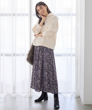 ANY L 【WEB限定】ダンボールパーカー エクリュ