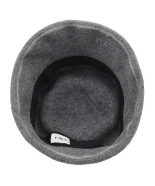 MOONBAT FURLA(フルラ) バスク つば裏ラインクロッシェハット 日本製 グレー