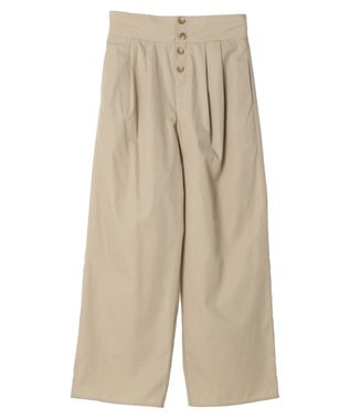 Green Parks サス付きパンツ Beige