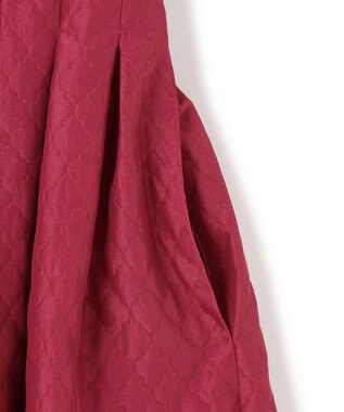 TOCCA 【洗える】QUEEN OF CLOVER ドレス ローズレッド