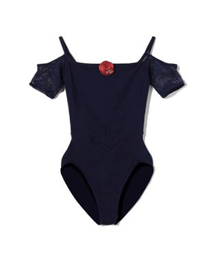 Chacott 【MADOKA SUGAI】オフショルダーレオタード