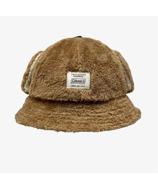 林八百吉商店 Coleman　キッズ　2way耳付きメトロハット キャメル
