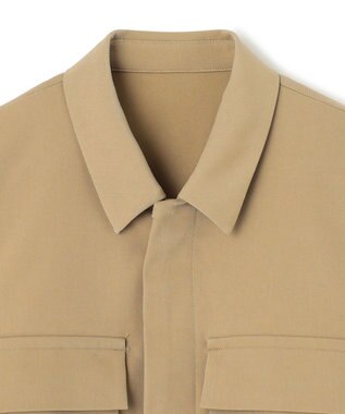 NAVE 【Nave・セットアップ可/洗える/撥水】スパンツイル ショートジャケット カーキ系