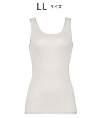 WACOAL 【スゴ衣】 インナー タンクトップ 綿100％(身生地) オーガニックコットン(身生地) なめらかな肌ざわり 肌着 CLB622 /ワコール チャコールグレー