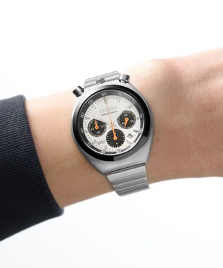 CITIZEN 【特定店限定モデル】RECORD LABEL レコードレーベル TSUNO CHRONO ホワイト