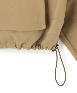 NAVE 【Nave・セットアップ可/洗える/撥水】スパンツイル ショートジャケット カーキ系