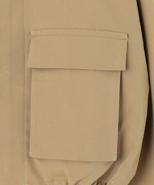 NAVE 【Nave・セットアップ可/洗える/撥水】スパンツイル ショートジャケット カーキ系