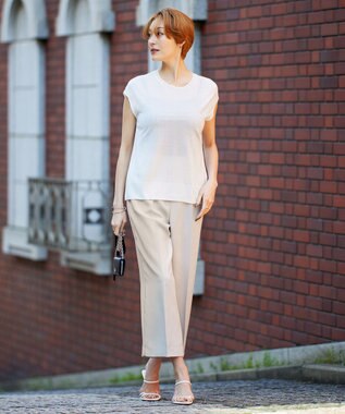 ICB 【接触冷感・洗える】PINION プルオーバー オフホワイト系