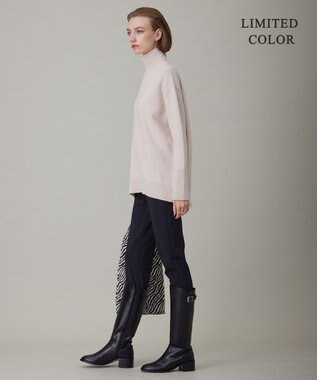 ICB 【新色追加・WEB限定カラーあり】 ソフトカシミヤミックス ハイネックニット ピンク系［WEB限定］