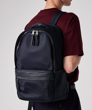 Paul Smith ナイロンブライトストライプトリム SS25 リュック