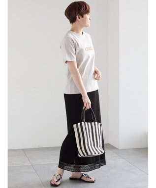 Te chichi レースプリーツナロースカート《2026 SUMMER LOOK item》 ブラック
