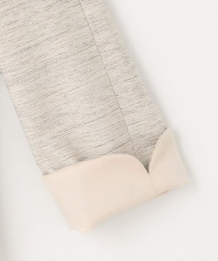 J.PRESS LADIES ライトツイードストレッチ ブラウス ベージュ系1