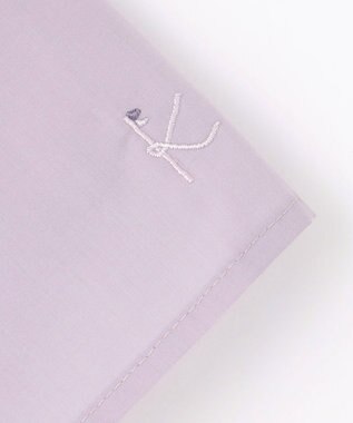 組曲 KIDS 【110-140㎝】パピヨンラッフル ブラウス ラベンダー系