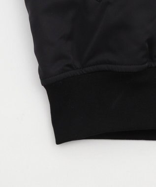 WEGO 【ユニセックス着用ITEM】2WAYフードパファーMA－1 ブラック