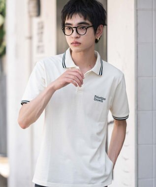 WEGO 【ユニセックス着用ITEM/MLサイズ展開】ワンポイント刺繍カノコポロ（SS） ホワイト