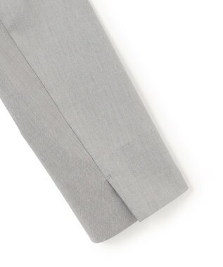 23区 S 【セットアップ対応/洗える】ストレッチシャンブレー テーラードジャケット ライトグレー系