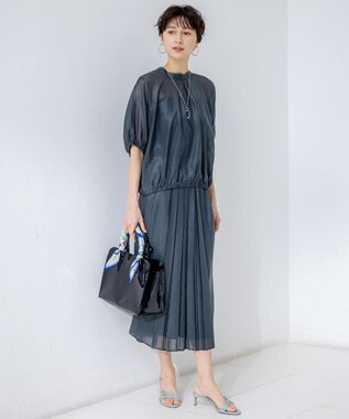 23区 【WEB限定】グラスホルダー ネックレス シルバー系