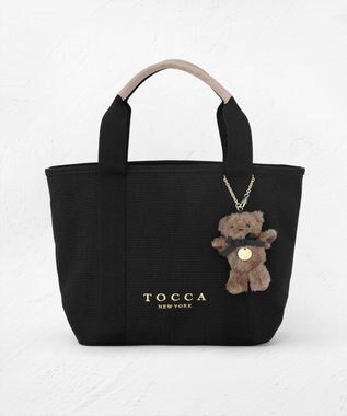 TOCCA 【ぬいぐるみチャーム付き】TOCCA AMICO CANVAS TOTE キャンバストート