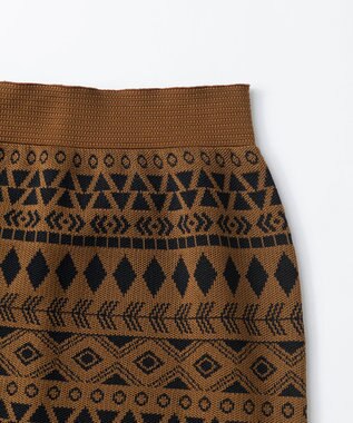 TRIBAL PATTERN SKIRT / トライバル パターン スカート / TRICOTE