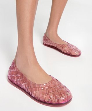 INTER-CHAUSSURES 【melissa】ラウンドトウPVCバレエシューズ