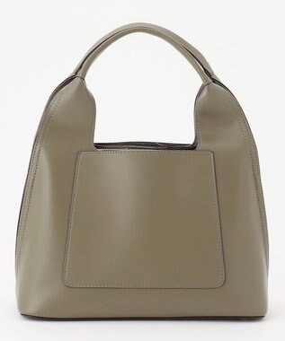 LA BAGAGERIE 【veganview】triangle shape mini tote bag カーキ