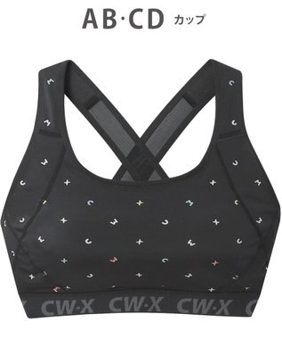 CW-X 【WOMEN】 スポーツブラ 5方向 吸汗速乾（前身頃） HTY128 /ワコール