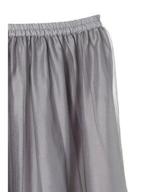 Green Parks ２ｗａｙ　リバーシブルシャイニーチュールスカートII Gray