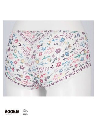 une nana cool 【MOOMIN× une nana cool 】 364 レース　総レースショーツ PU