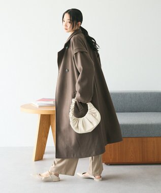 CRAFT STANDARD BOUTIQUE スタンドカラーコート Mocha