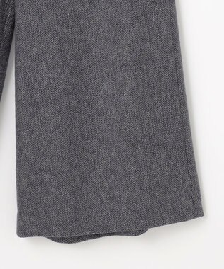J.PRESS LADIES S 【WEB限定】ネップヘリンボーン ガウチョ パンツ 【WEB限定】グレー系
