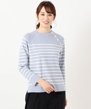 洗える】ケイトフルニードルボーダー ニット / J.PRESS LADIES | ファッション通販 【公式通販】オンワード・クローゼット