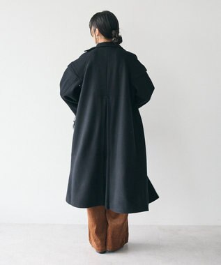 CRAFT STANDARD BOUTIQUE スタンドカラーコート Black